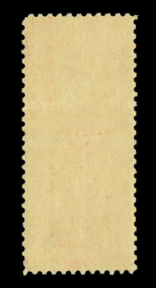 US 1917 Washington 2c rose Type I - Vert. PAIR IMPERF. btwn - Sc# 499c  mint MNH - Image 2 of 2