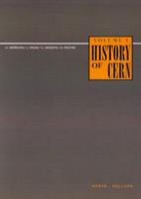 History of CERN, I Hermann Belloni Mersits Pestre Krige Hardback North Holland