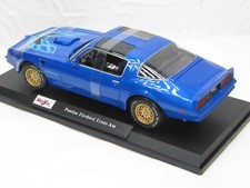 1978 PONTIAC FIREBIRD TRANS AM METALLIC BLUE NEW IN BOX 1:18