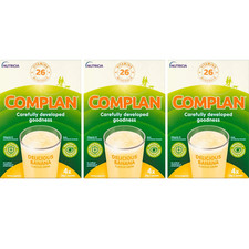Image of Complan Banana Flavour Nutrition Drink Powder 4 x 57g Sachets Pack-3