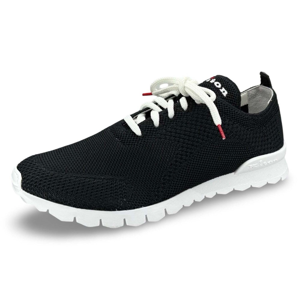 New Kiton Men's Shoes Black Knit Sneaker