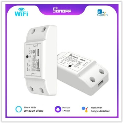 4x SONOFF BASIC R2 10A 2200W WIFI Smart Switch DIY Modul Ewelink