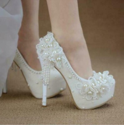 high heel wedding shoes