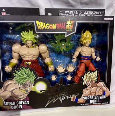 Dragon Ball Z Dragon Stars SUPER SAIYAN BROLY & GOKU,FUTURE TRUNKS
