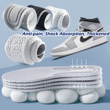 Memory Foam Shoe Insoles Shock Absorption Inserts Pad Cushion Pain Foot Relief