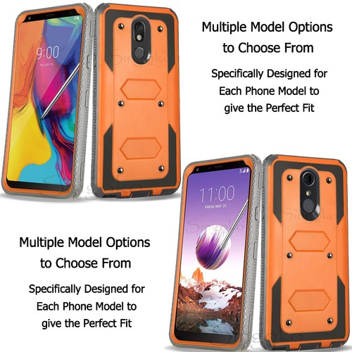 LG Stylo 6/5/4/3/2 Plus Belt Clip Stand Holster Phone Case Cover SCREEN PROTECTR - Picture 50 of 149