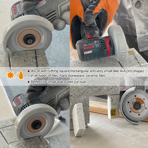 Diamond Cutting Disc 5pcs 3 inch Turbo Circular Saw Blade Concrete Tile Granite - Picture 3 of 13