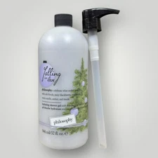 Philosophy Falling in Love Shampoo Shower Gel Bubble Bath 32 oz Sealed+Pump read
