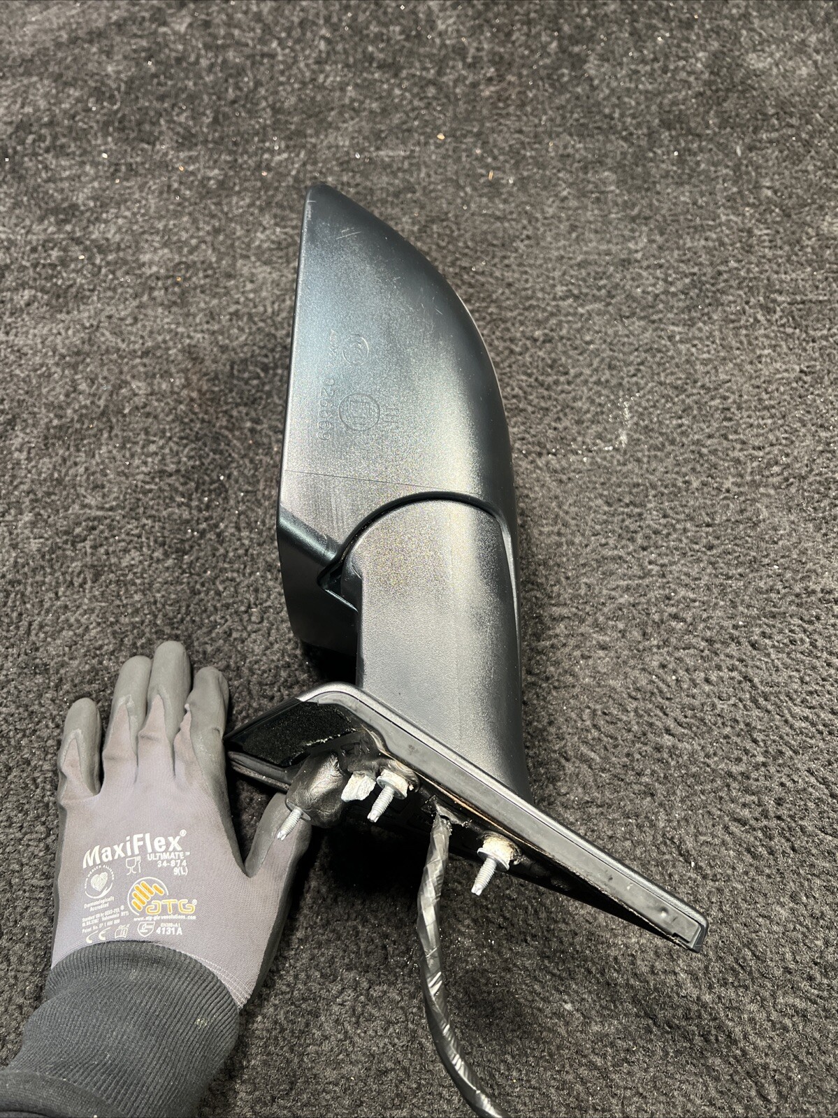 2014 Maserati Quattroporte Right Side Power Door mirror Heated OEM Black