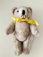 Vtg Jointed Stuffed Teddy Bear. All Limbs Move Good Clean Used