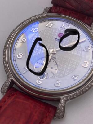 MICHELE CSX MW03K01A2025 DIAMOND BEZEL 38mm QUARTZ WATCH. | eBay display picture 3