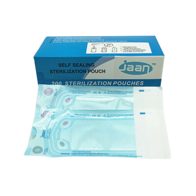 2.25'' x 5'' 200 Bags Dental Medical Self Seal Sterilization Pouches Seals