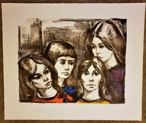 JAN DE RUTH Pencil-Signed 1970 AAA COLOR LITHOGRAPH Ltd. 121/200