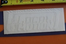 LOCAL MOTION Hawaii Surfboards 3D OG White Vintage Surfing STICKER Window DECAL