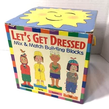 WJ Fantasy Let's Get Dressed Mix N Match Building Blocks