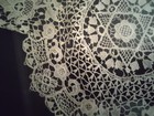 Handmade Antique Israel Star of David Doily - Petit Point 19th Century Vintage — photo 6