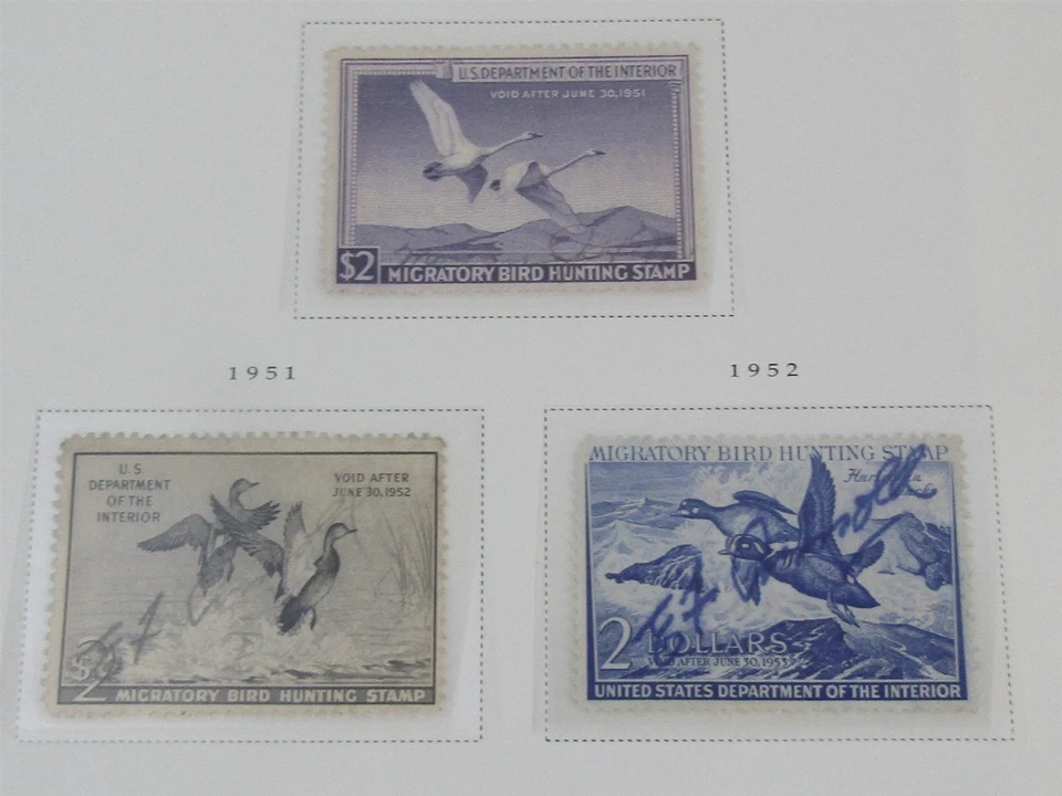 Nystamps US Revenue Duck stamp collection n9nh - Image 4 of 4