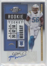 2020 Panini Contenders Optic Rookie Ticket Auto Kenneth Murray #149 Auto 0a3