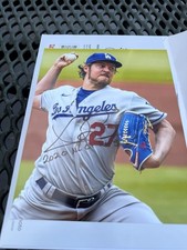 Los Angeles Dodgers Trevor Bauer Signed 8x10 Autograph Photo