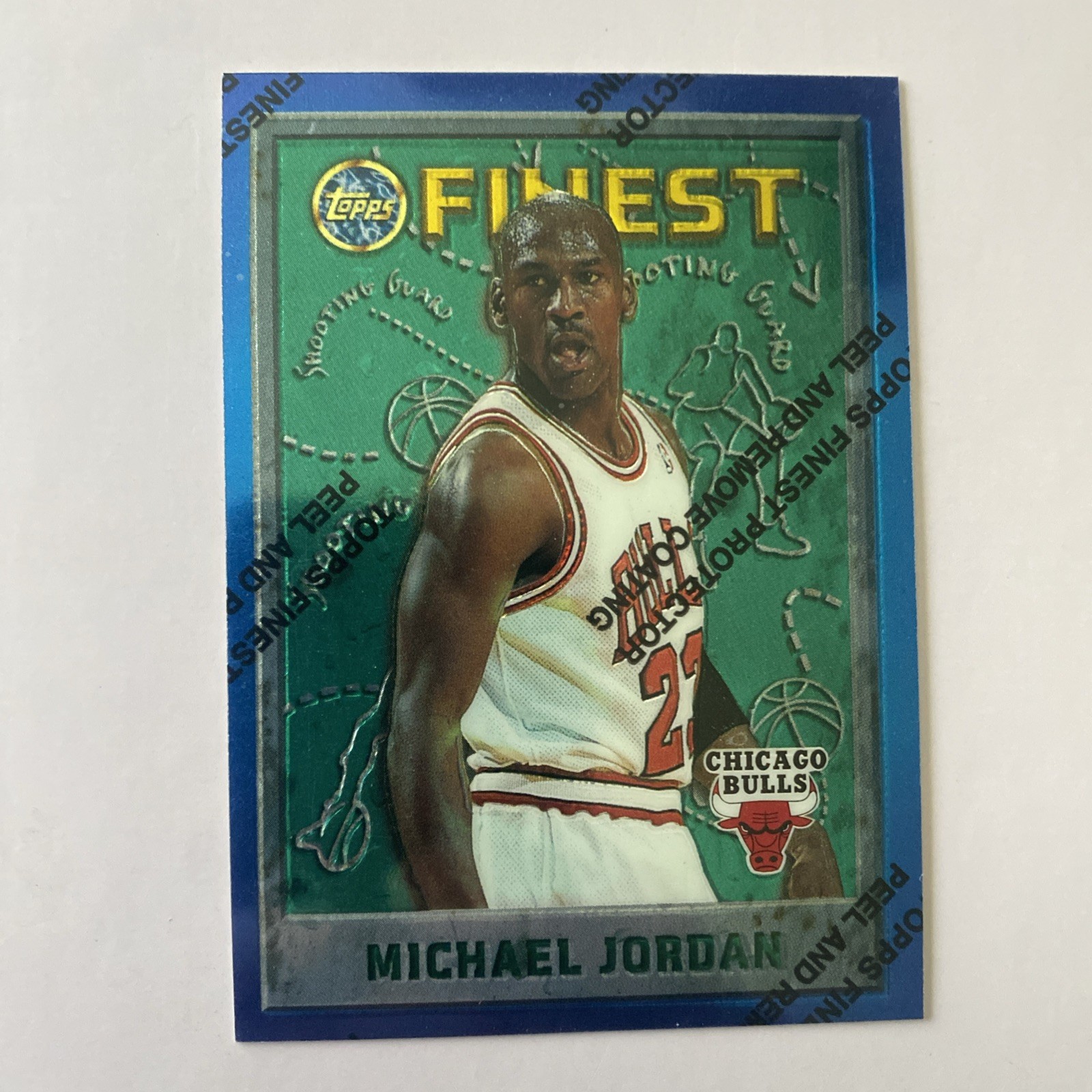 Michael Jordan 1995 Topps Finest #229 Base Price Guide - Sports 