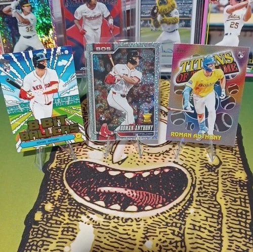 Topps Roman Anthony Boston Red Sox Rookie Cards Lot 2026,series 1.... 6 Cards