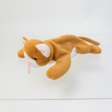TY Beanie Baby - NIP the Cat White Face Version  No Hang Tag 1st Gen TT