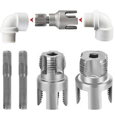 Integrated Internal  External Pipe Smooth Threading Tool PVC Pipe Threader Kit