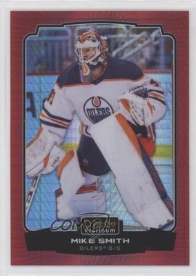 2022-23 O-Pee-Chee Platinum Red Prism 29/199 Mike Smith #63 0ku2