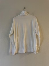 Ethika Hoodie Mens M White Fleece Pullover Hooded Kangaroo Pocket Sweatshirt