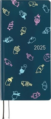 Hobonichi Planer 2025 Wochen April Start Wöchentlich Links Schlank Vertikal