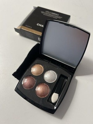 New Chanel Les 4 Ombres Multi-Effect Quadra Eyeshadow Palette Blue Denim 306