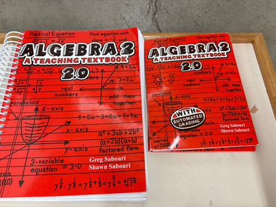 Teaching Textbooks Algebra 2 version 2.0 w/12 cd disc set