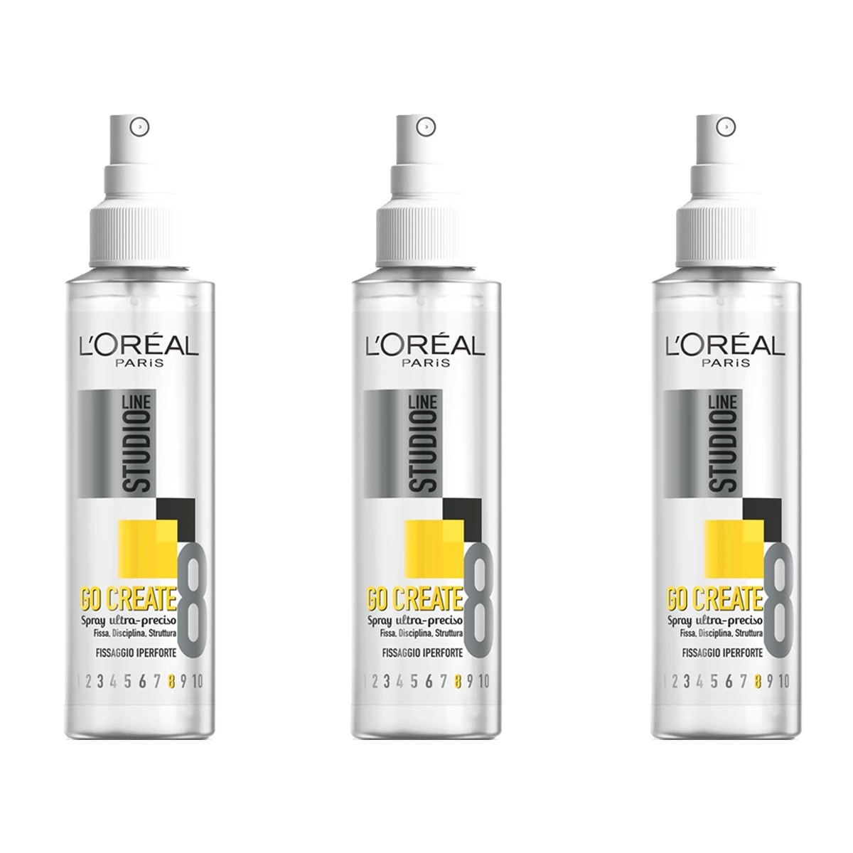 L’OREAL STUDIO LINE INVISI FIX Spray capelli ultra preciso 150ml