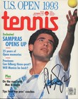 PETE SAMPRAS signed 1993 US Open Tennis magazine | autograph PSA/DNA cert!