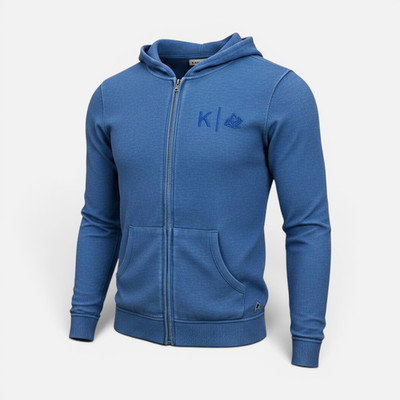 KHUJO Damen Pullover Modell: BLAKY Blau S