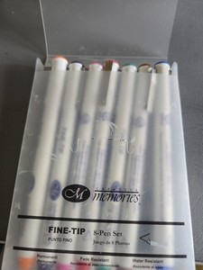 Creative Memories Fine Tip 8-Pen Set