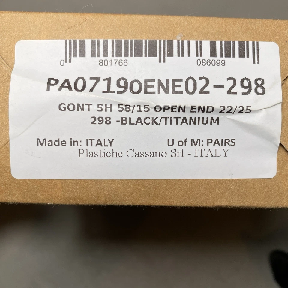 Empuñaduras para bicicleta deportiva PRO GRIP 719, extremos abiertos, negro/titanio PA0719OENE02 298, NUEVAS Foto 2 de 4