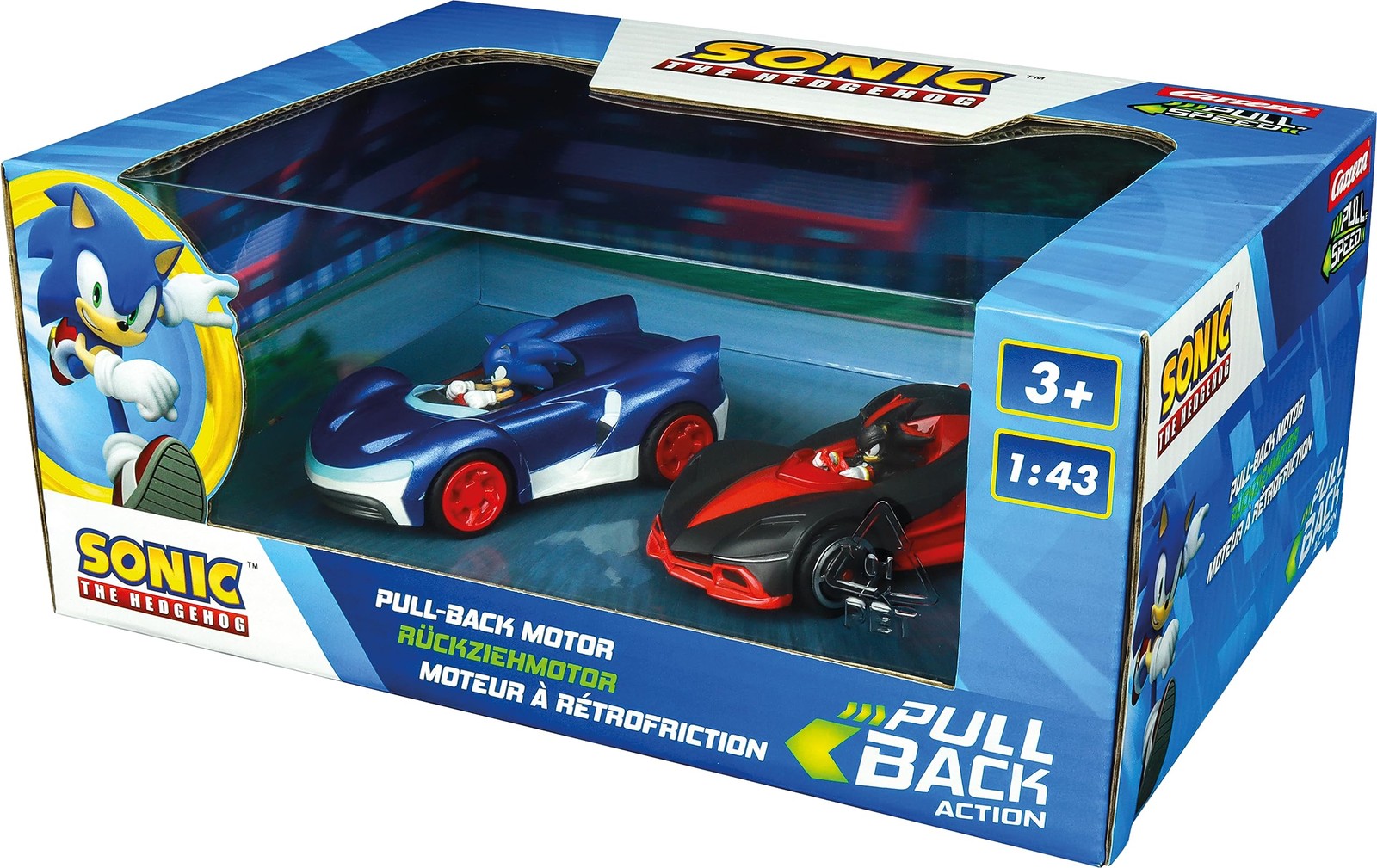 Team Sonic Racing Sonic contre Shadow Twinpack circuit de course miniature pour enfant - 3
