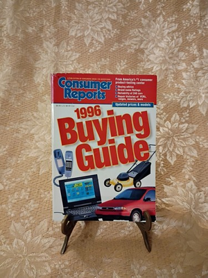 #ad Consumer Reports 1996 Buying Guide Annual Paperback Consumer Reports Books $6.99
