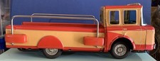 VINTAGE TIN TOY TRUCK FLATBED FORD YONEZAWA JAPAN 1960s