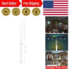 Omada Outdoor WiFi Extender - AC1200 Dual Band, Weatherproof Access Point