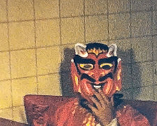 Vintage 8mm Film Reel VTG 1958 with Halloween Devil Ben Cooper Ice Skating Show