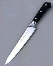 CUTLUXE 8" SLICING Knife, ARTISIAN Series, FORGED German HIGH-CARBON Steel, NEW