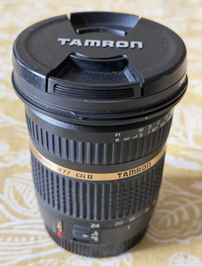 Tamron 10-24mm F/3.5-4.5 Wide Angle SP Di II Zoom Lens - Canon EF-S - UV Filter