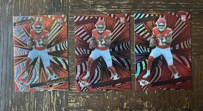 (3) Jaylen Royals Revolution RCs - 2 COLOR MATCH Parallels - PLUS (1) Mem Card
