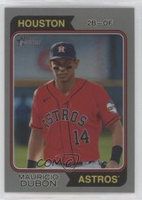2023 Topps Heritage High Number Chrome Refractor /374 Mauricio Dubon Dubón 1b8