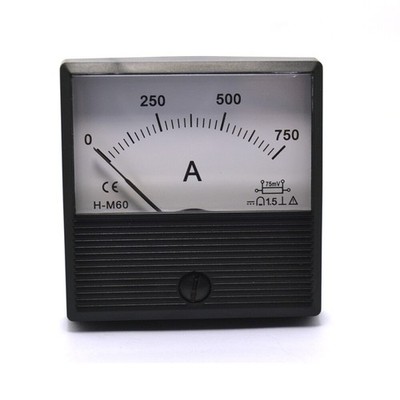 SD-H-M60 Panel Meter   Generator Electric Welder Ammeter DC-750A/75mV #hj