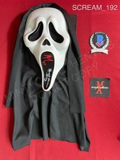 Skeet Ulrich & Matthew Lillard signed Scream Ghost Face UW Mask Beckett COA
