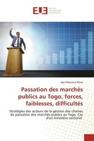 Aye Maanana-Missa | Passation Des MarchéS Publics Au Togo, Forces,...