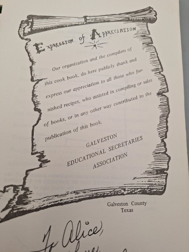 Galveston Educational Secretaries Assoc. ~What's Cookin' on the Island? ~ 1978 - Picture 4 of 11